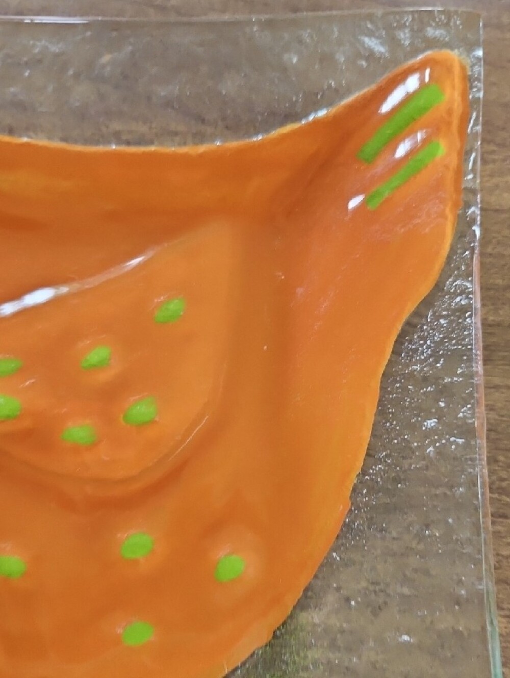 Foreside Home & Garden Fused Glass Bird Dish - Picture 7 of 9
